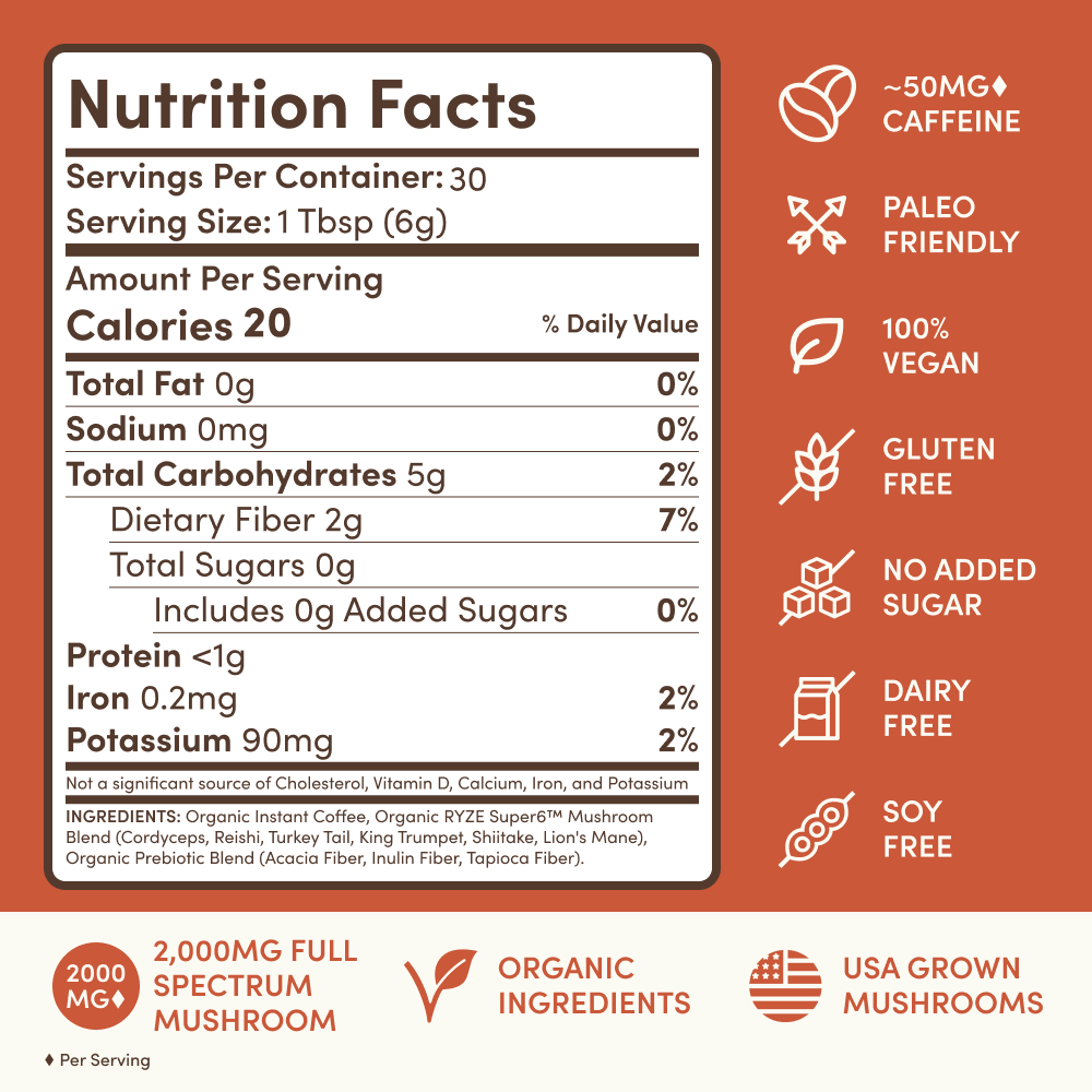 Mushroom Coffee 30 Servings